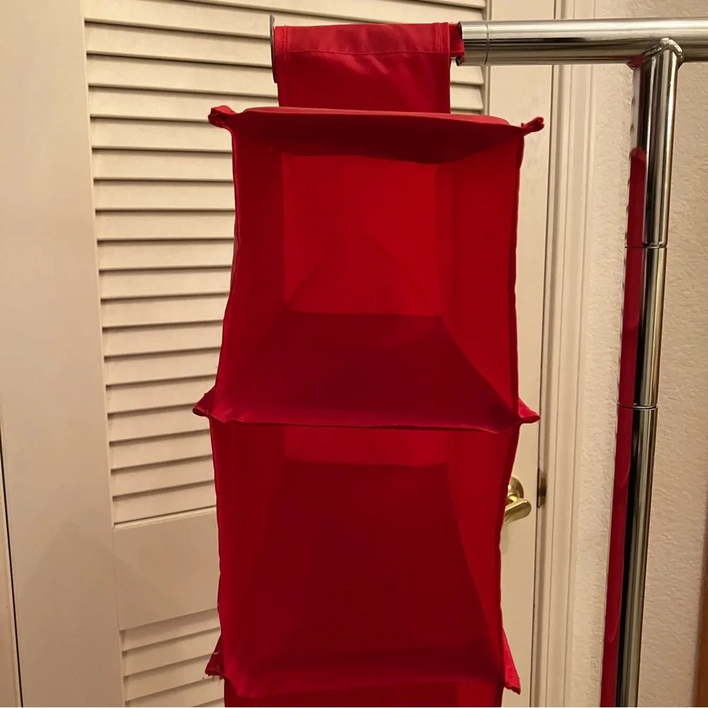 LILLIAN VERNON Children's Nylon Hanging Closet Shoe Shelves Vintage 90s